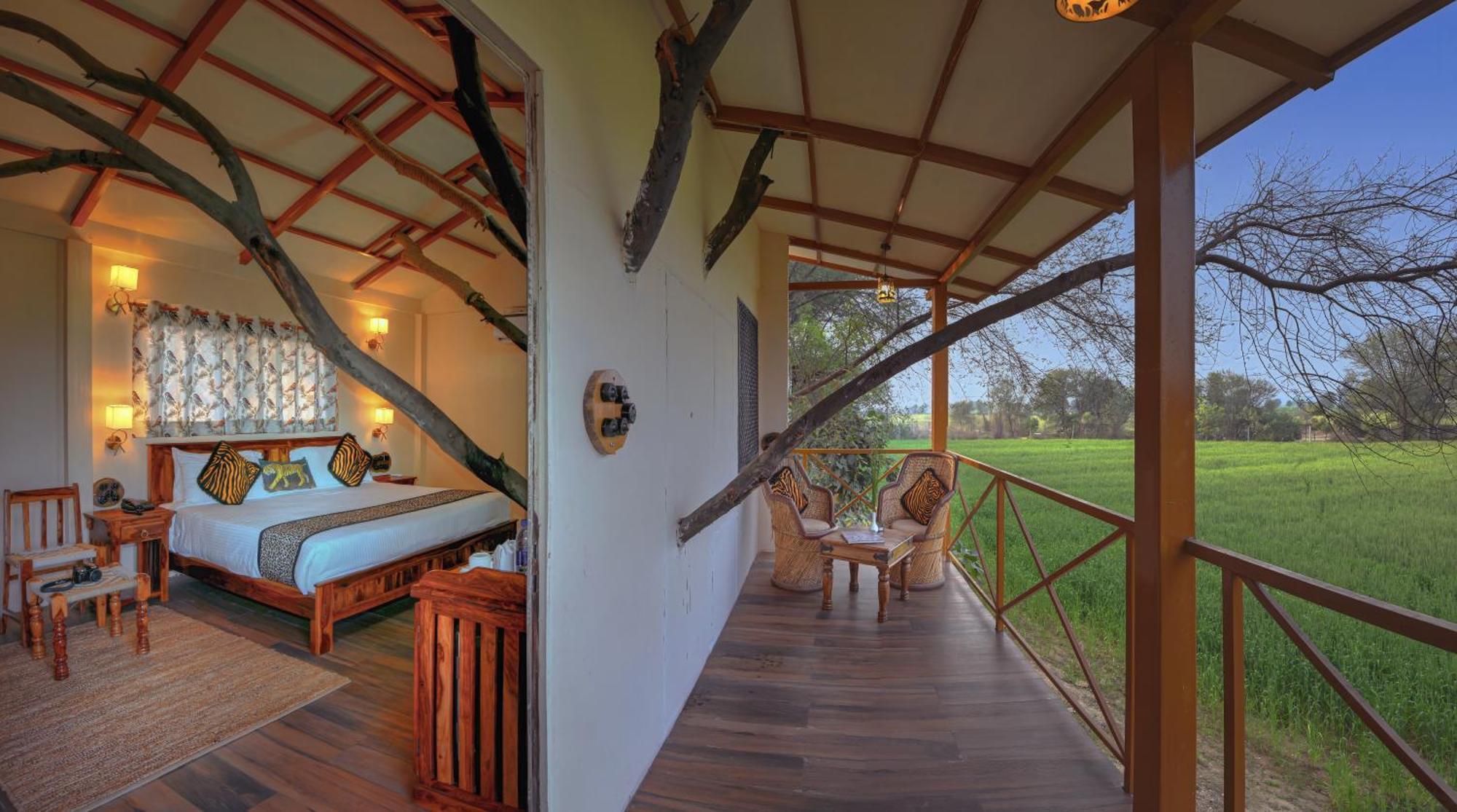 סוואי מדופור Bagh Serai - Rustic Cottage With Private Pool מראה חיצוני תמונה