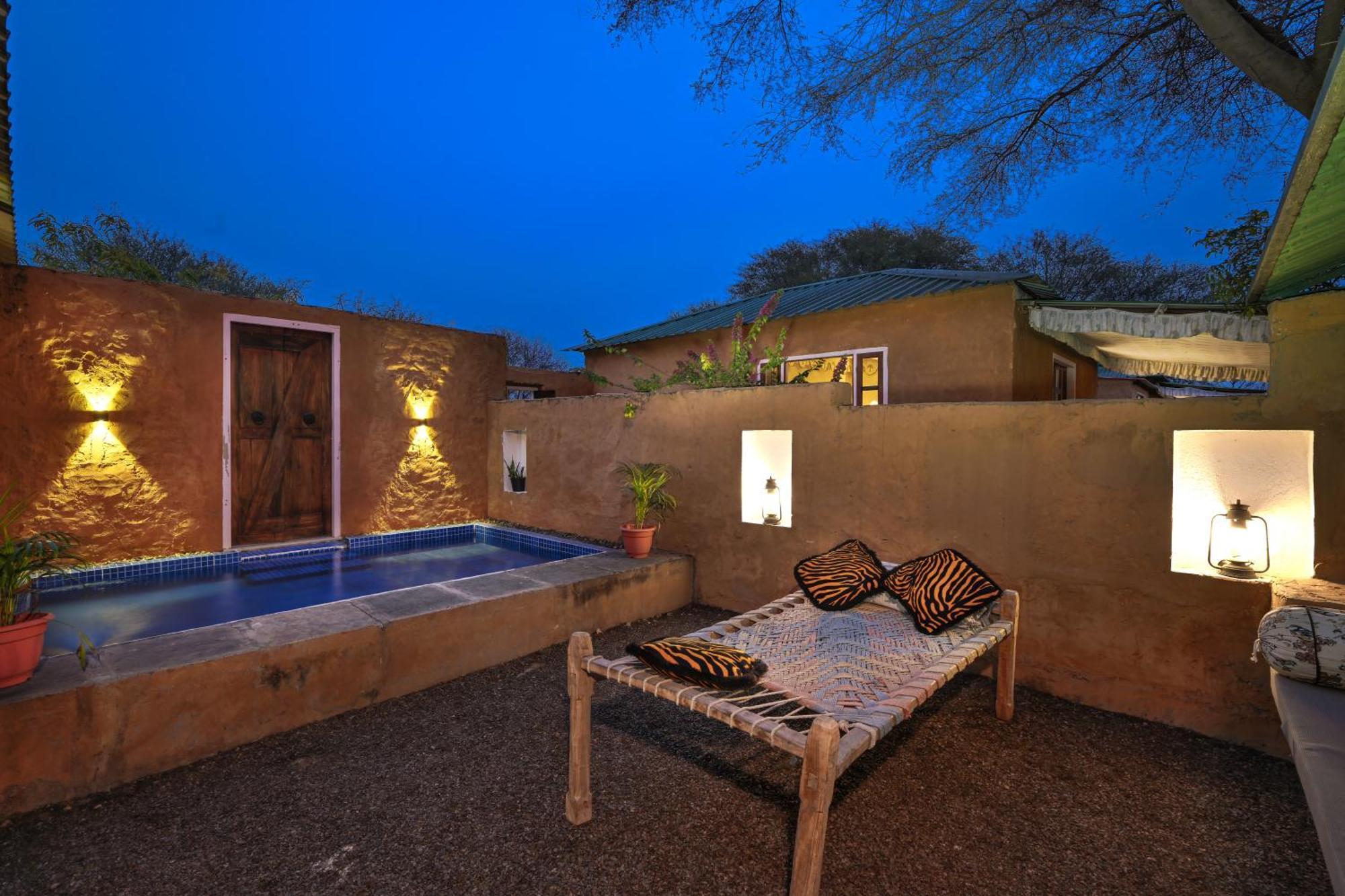 סוואי מדופור Bagh Serai - Rustic Cottage With Private Pool מראה חיצוני תמונה