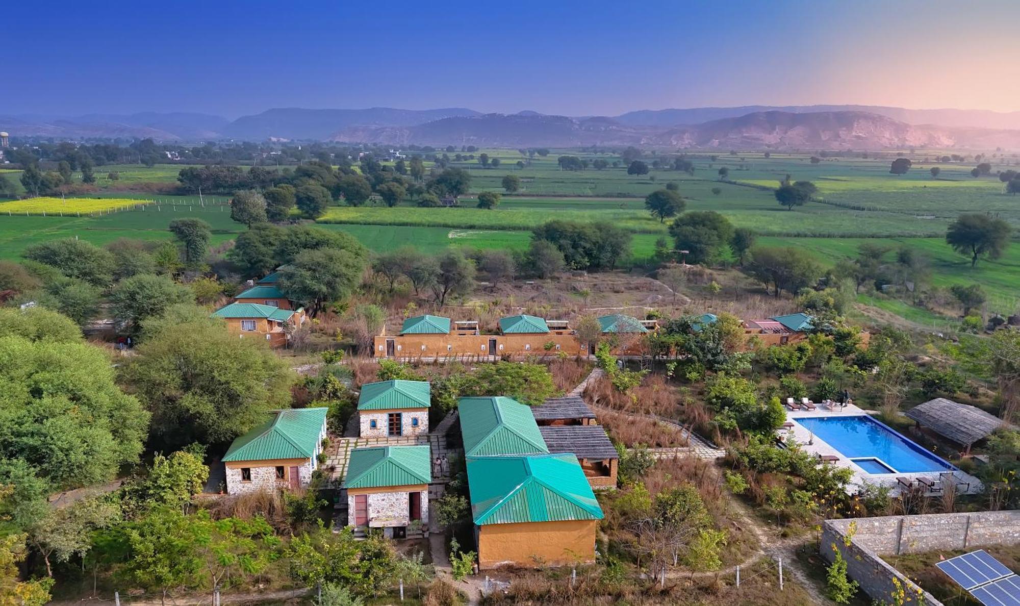 סוואי מדופור Bagh Serai - Rustic Cottage With Private Pool מראה חיצוני תמונה
