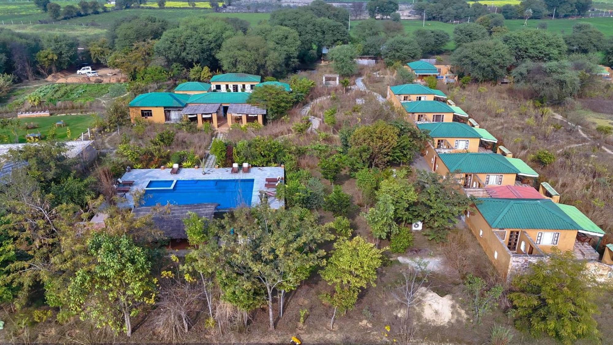 סוואי מדופור Bagh Serai - Rustic Cottage With Private Pool מראה חיצוני תמונה