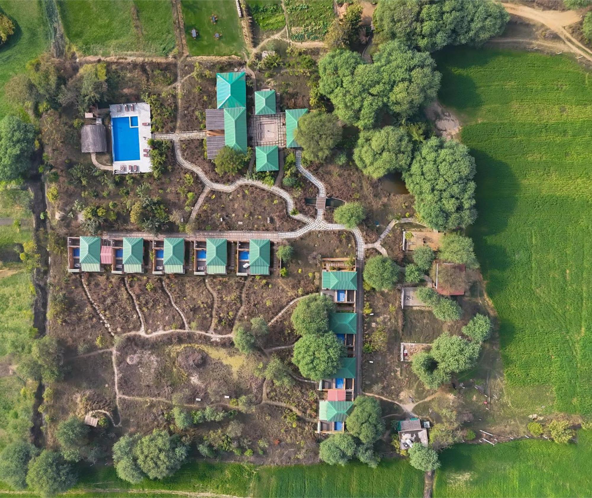 סוואי מדופור Bagh Serai - Rustic Cottage With Private Pool מראה חיצוני תמונה